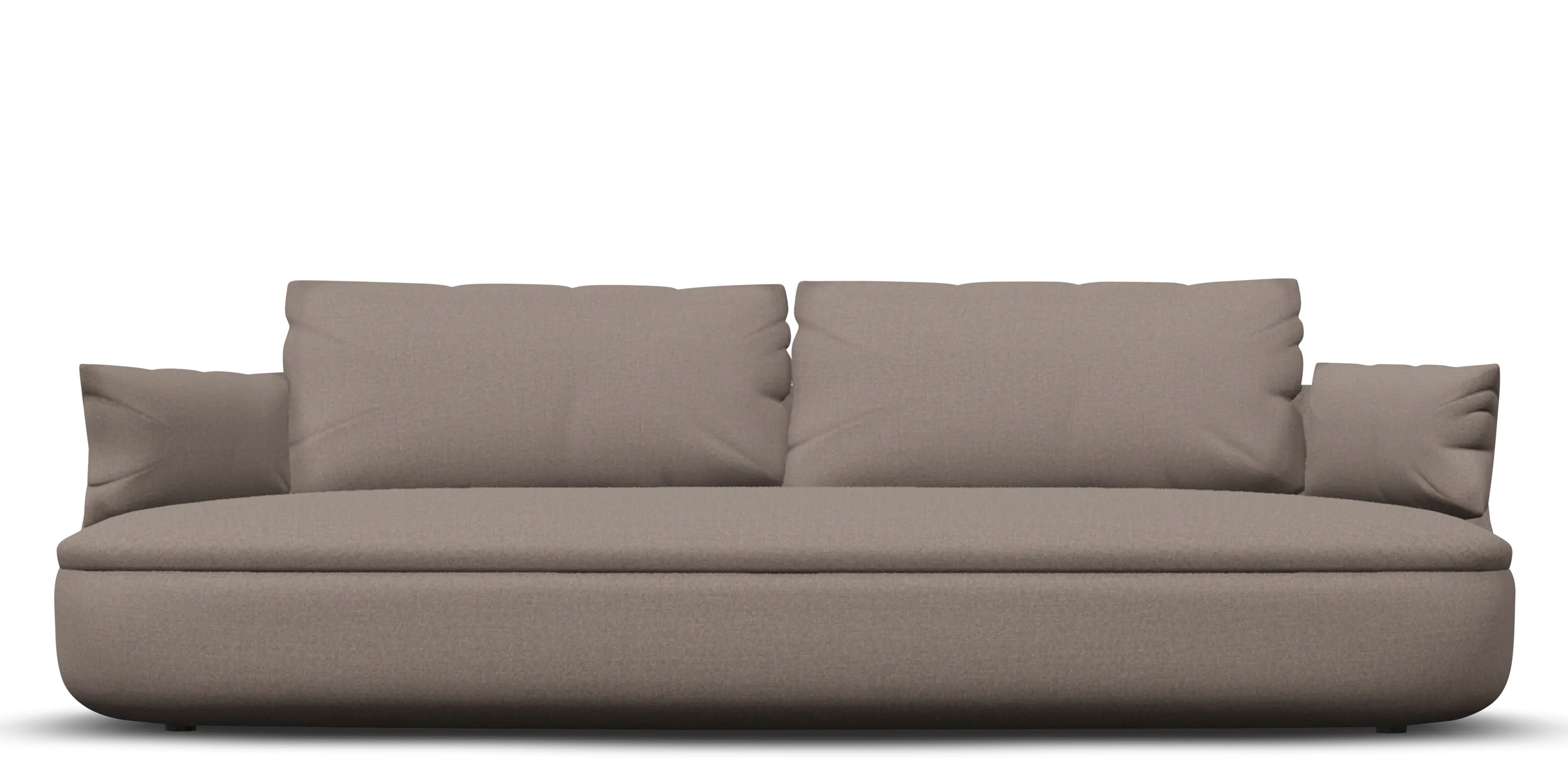 Bart Sofa Justo sten front view